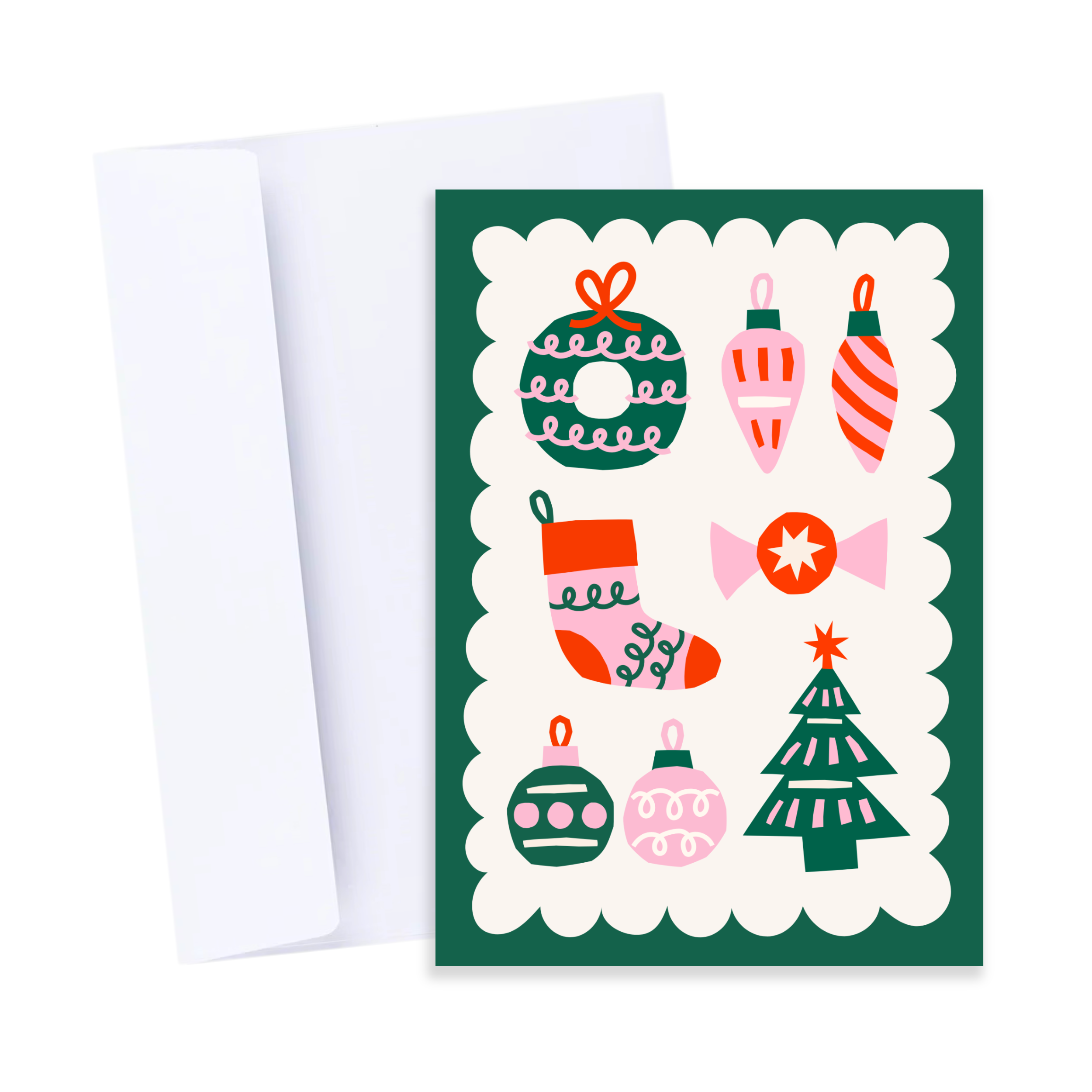 Collage Christmas Card