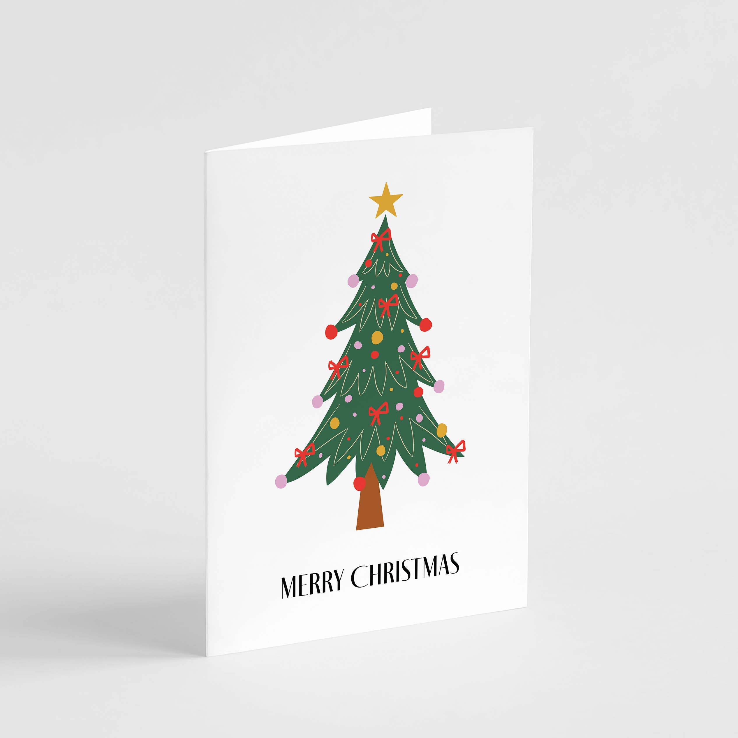 Tree Merry Christmas Card