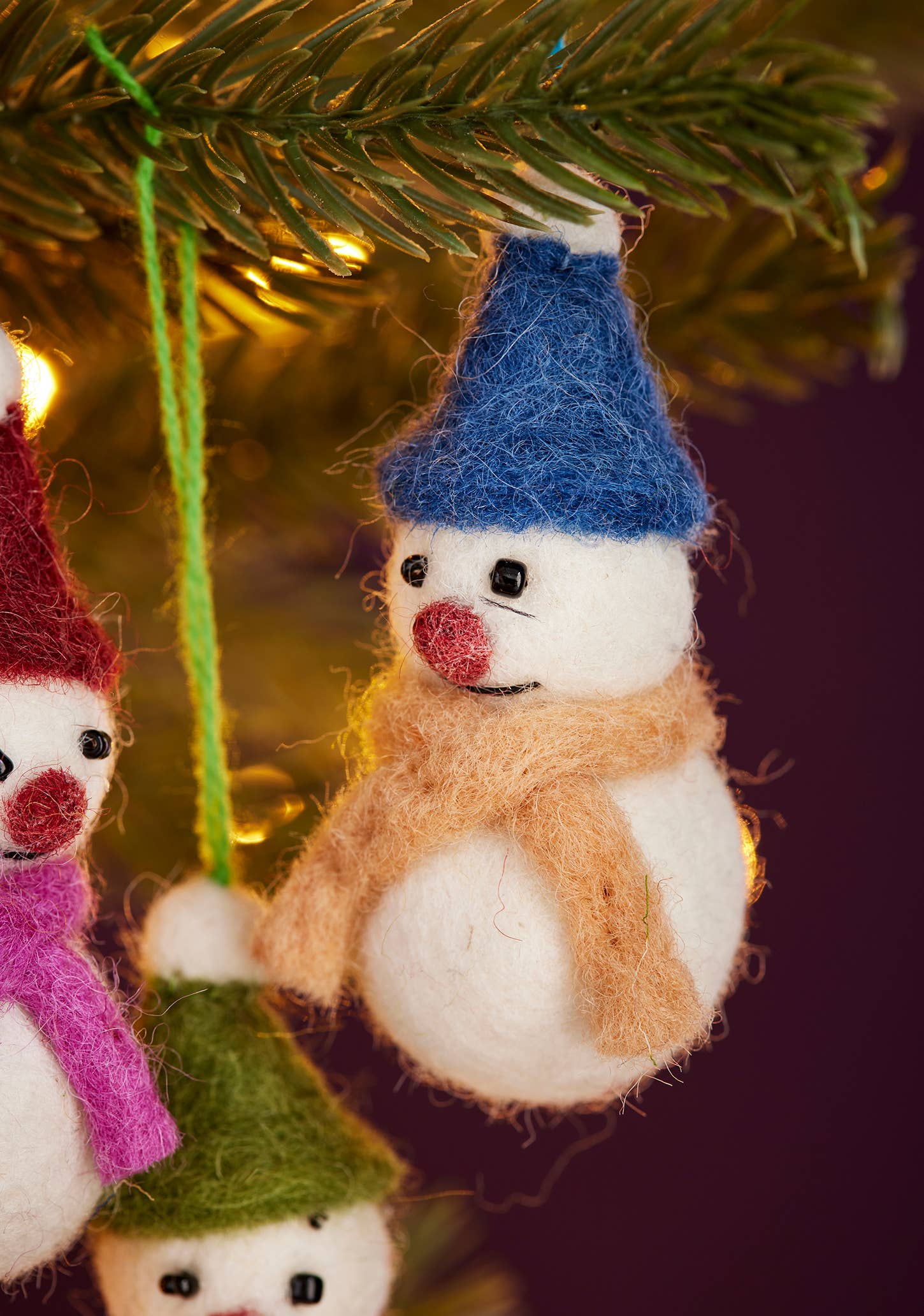 Felt Snowmen Decorations