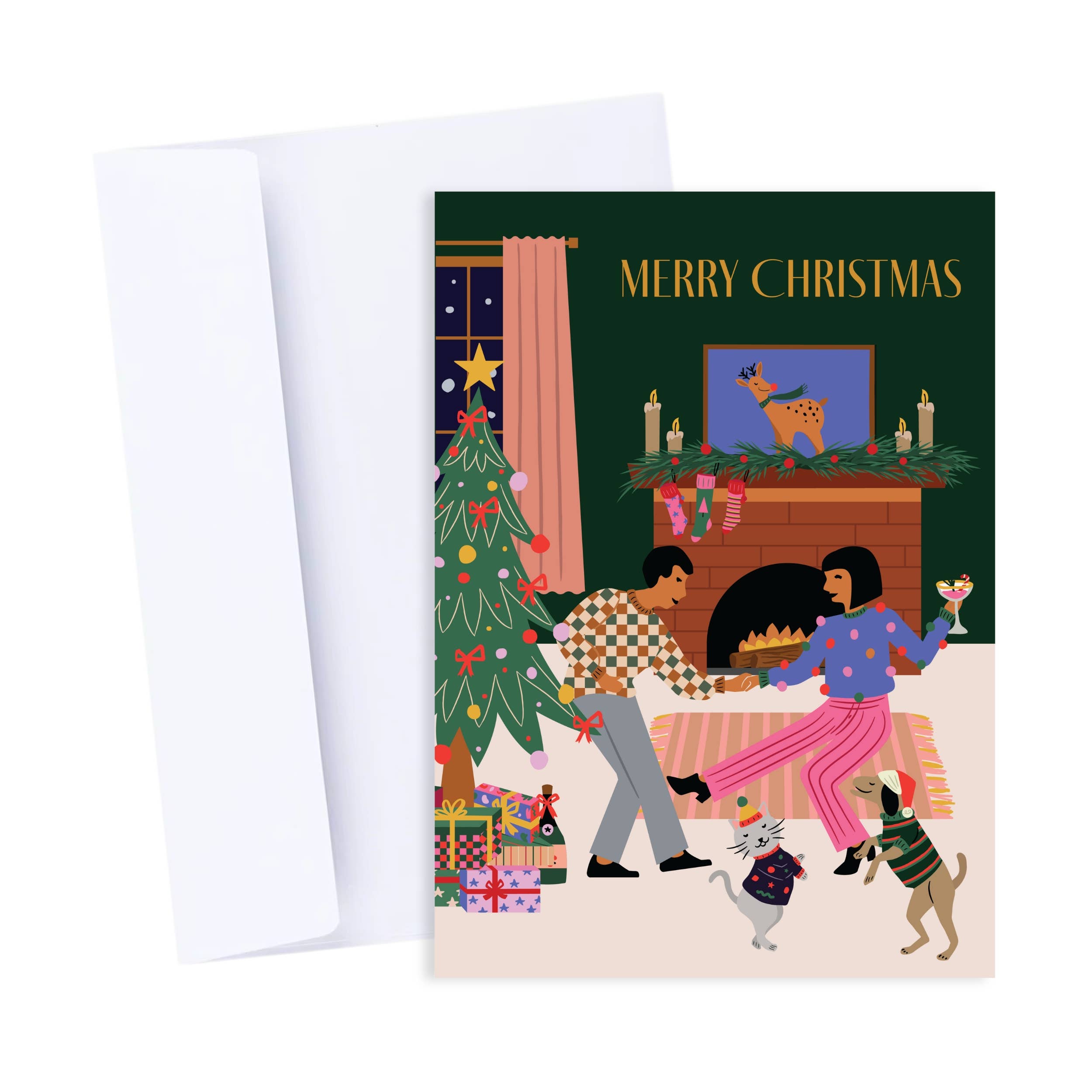 Dancing Christmas Card