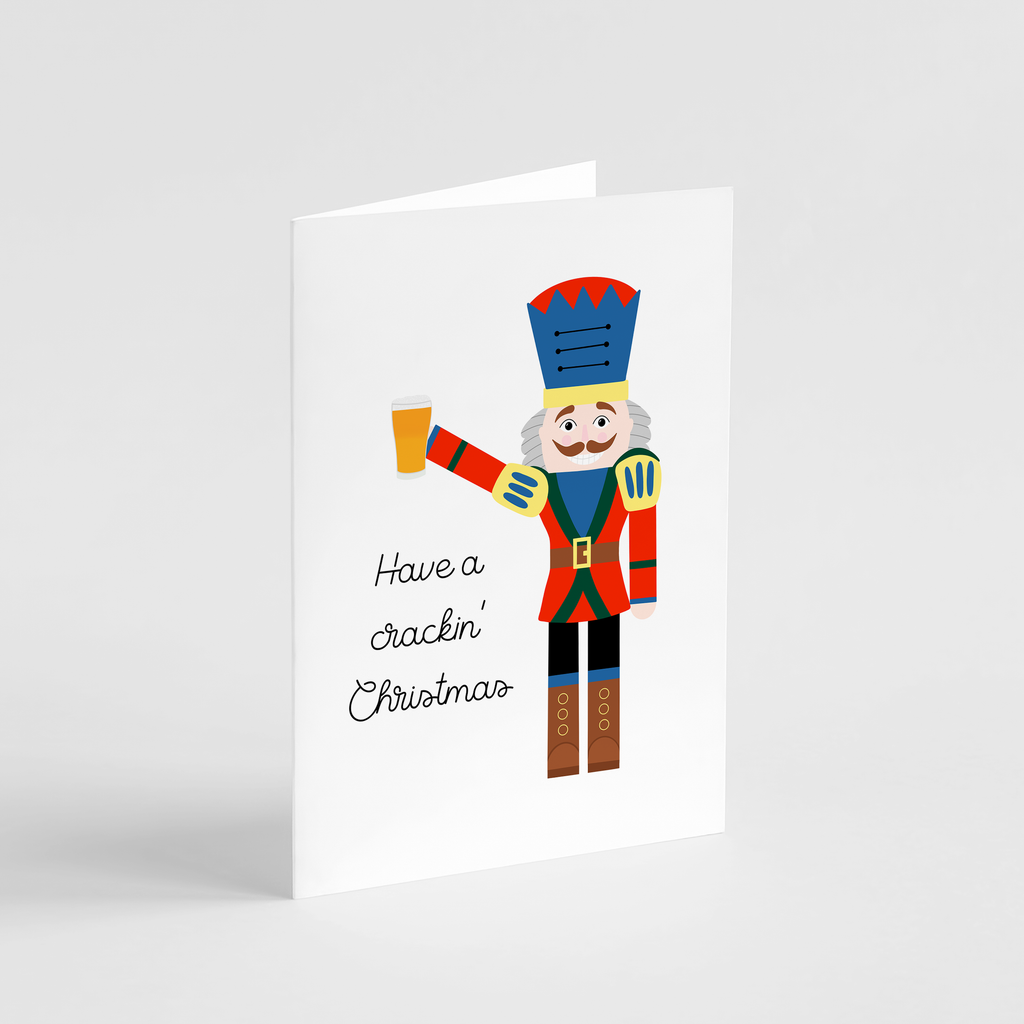Nutcracker Christmas Card