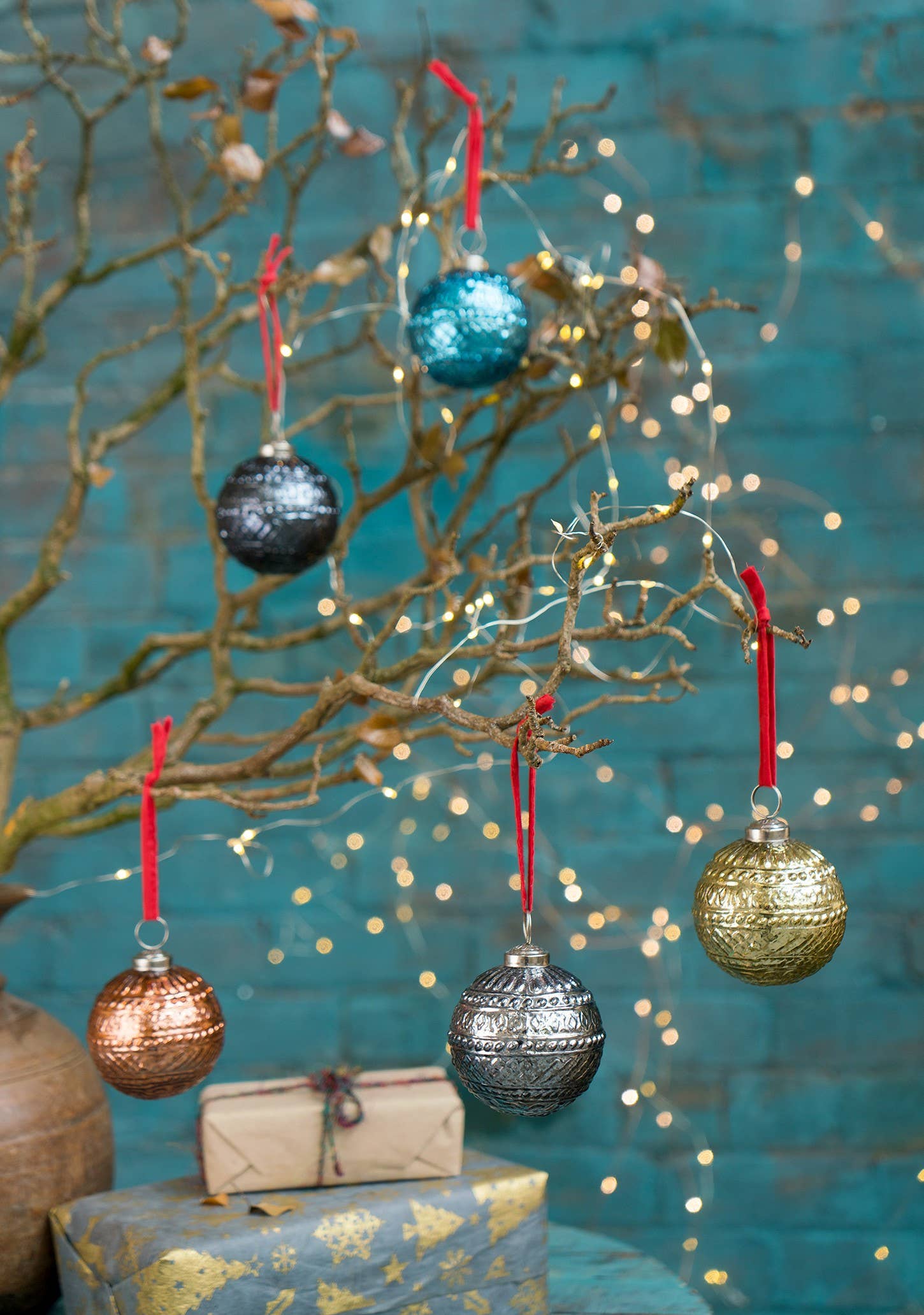 Recycled Glass Amaya Baubles