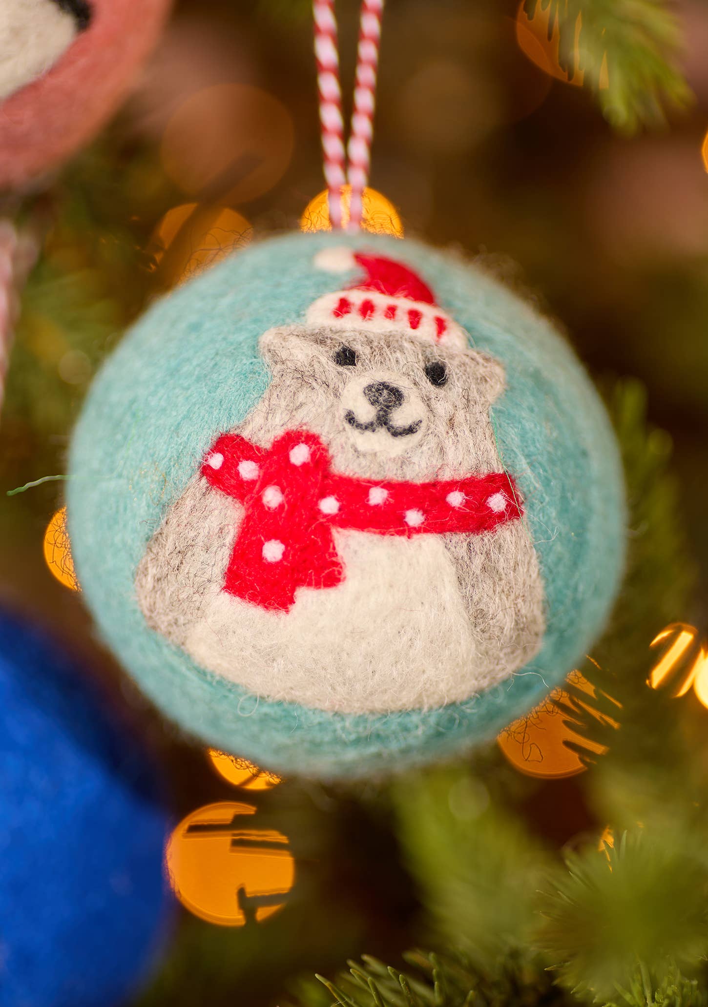Felt Character Baubles