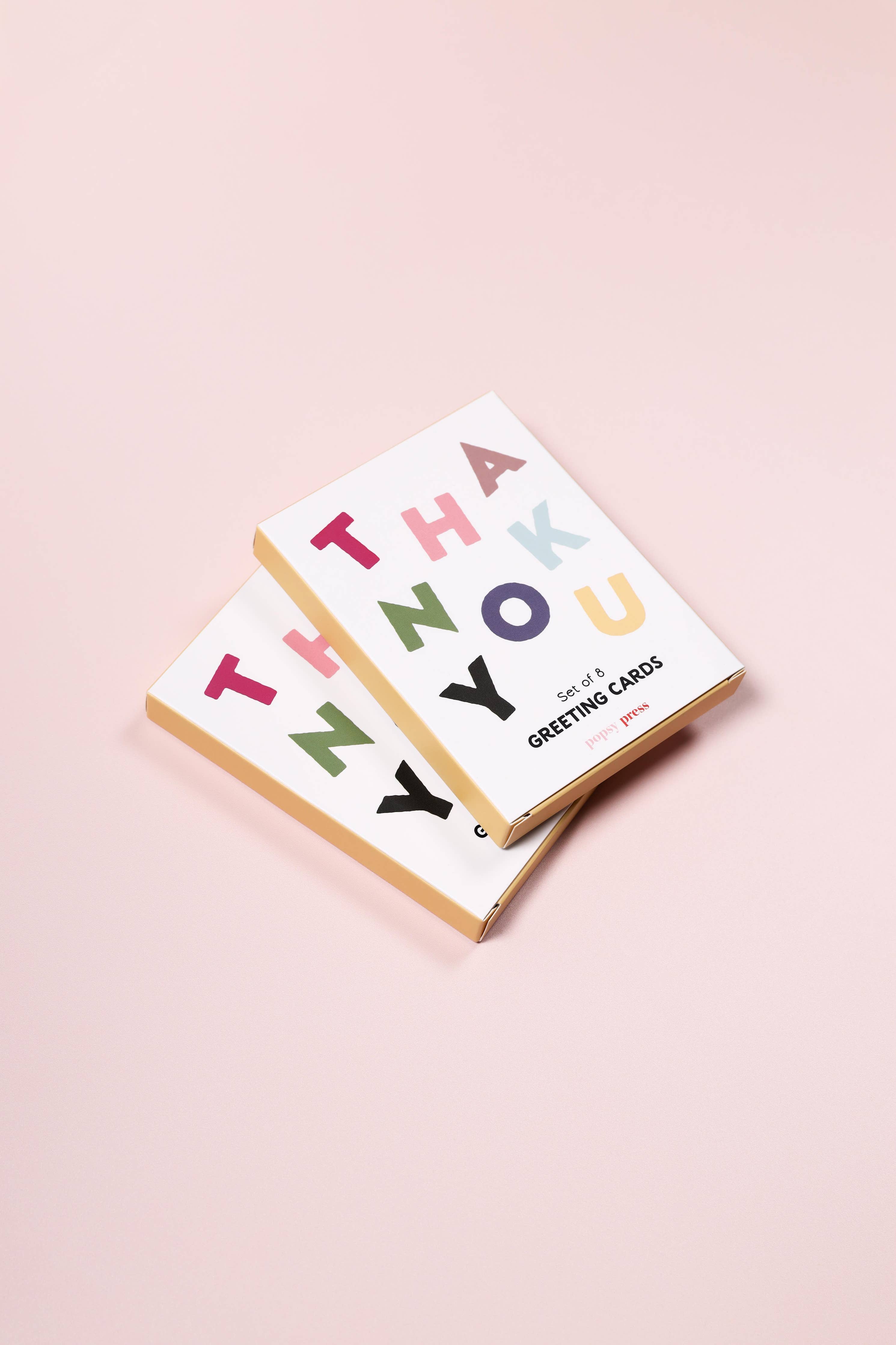 Thank You Card - Pack of 8