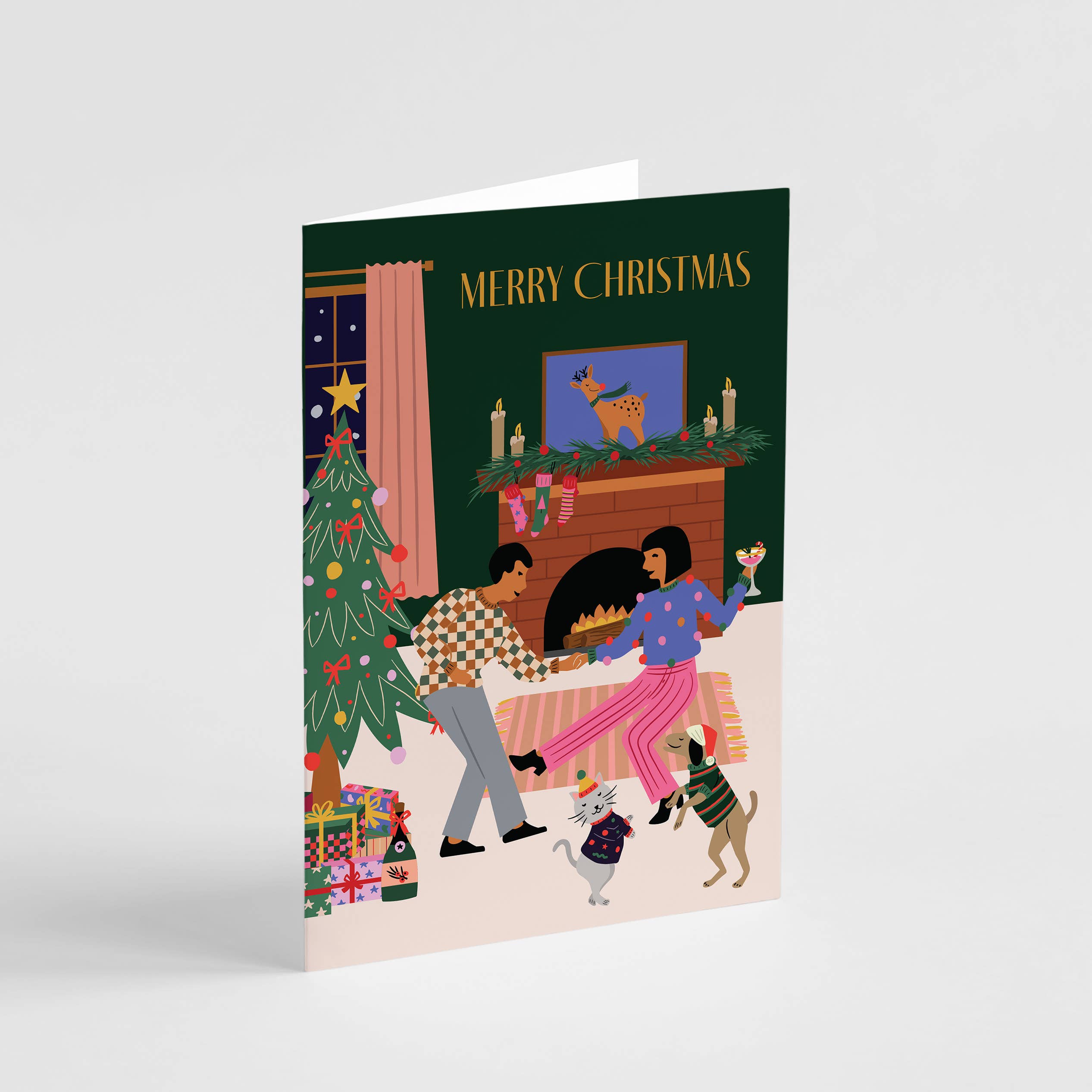 Dancing Christmas Card