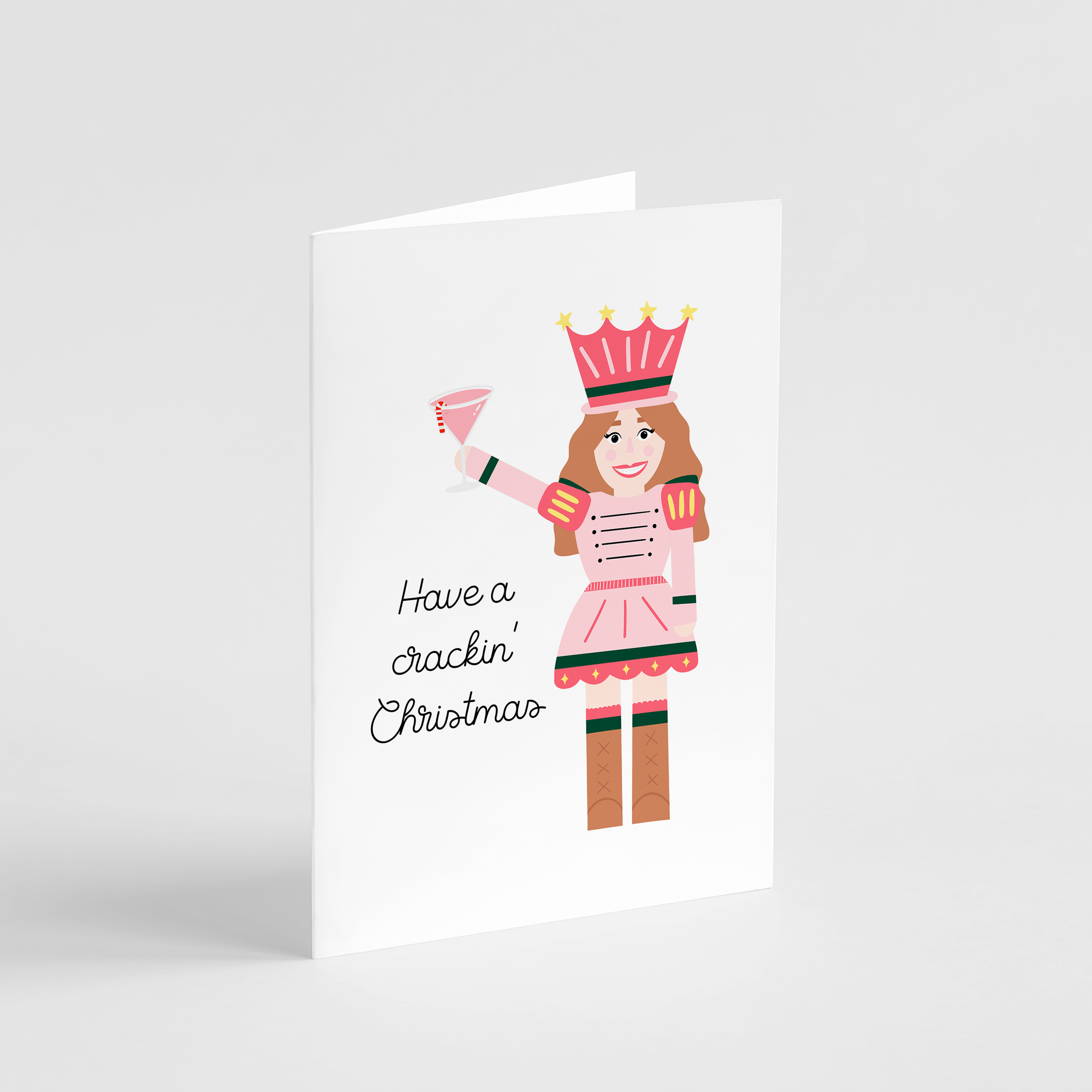Nutcracker Christmas Card