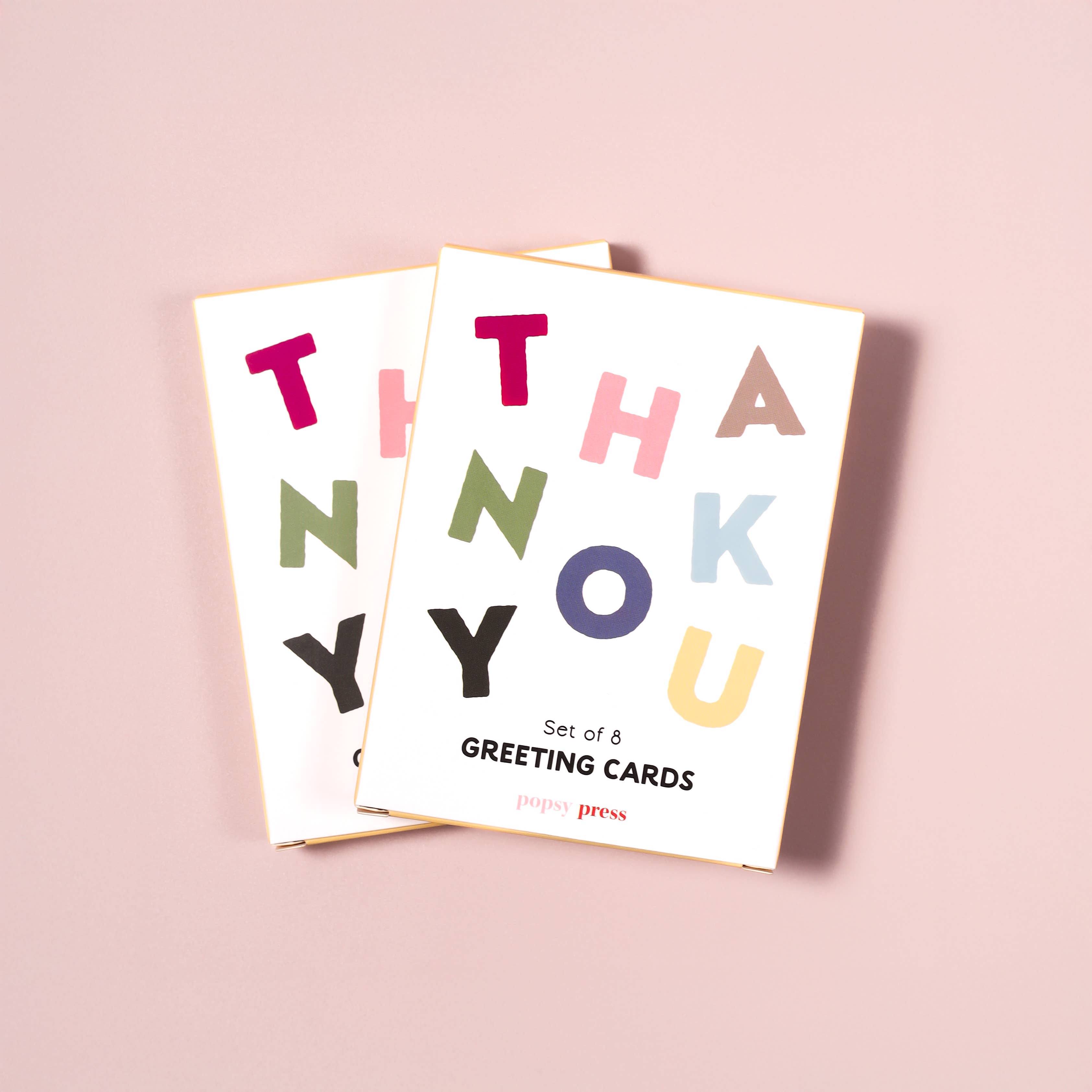 Thank You Card - Pack of 8